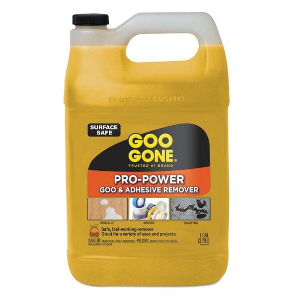 Goo Gone Pro-Power Cleaner, Citrus Scent, 1 gal Bottle, PK4 2085CT